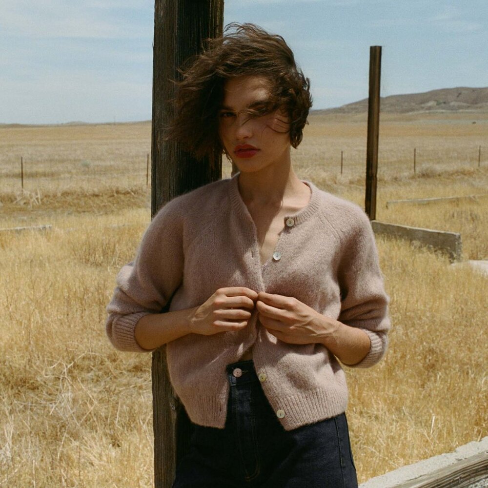 Dôen 'Petra' Cardigan, Clay XS